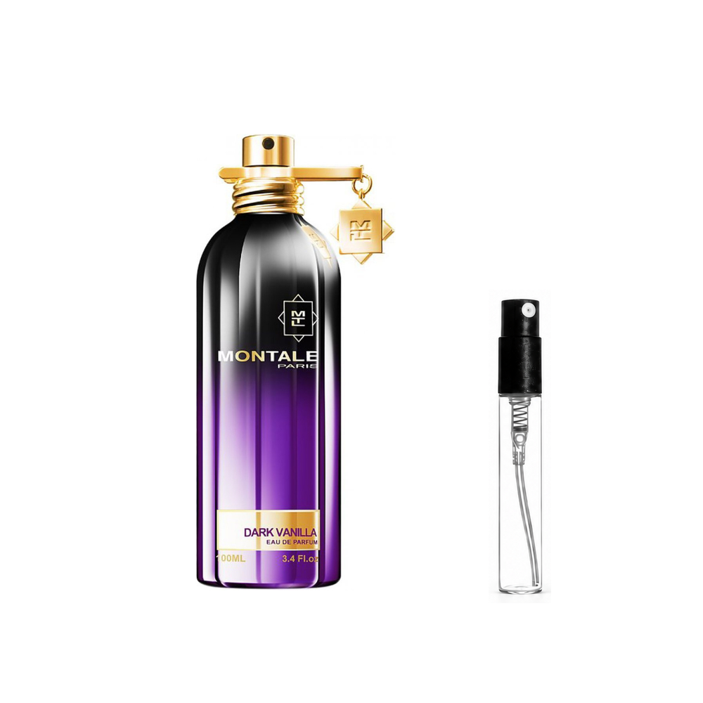 Montale Dark Vanilla – flakon i identyczny atomizer wzorcowy