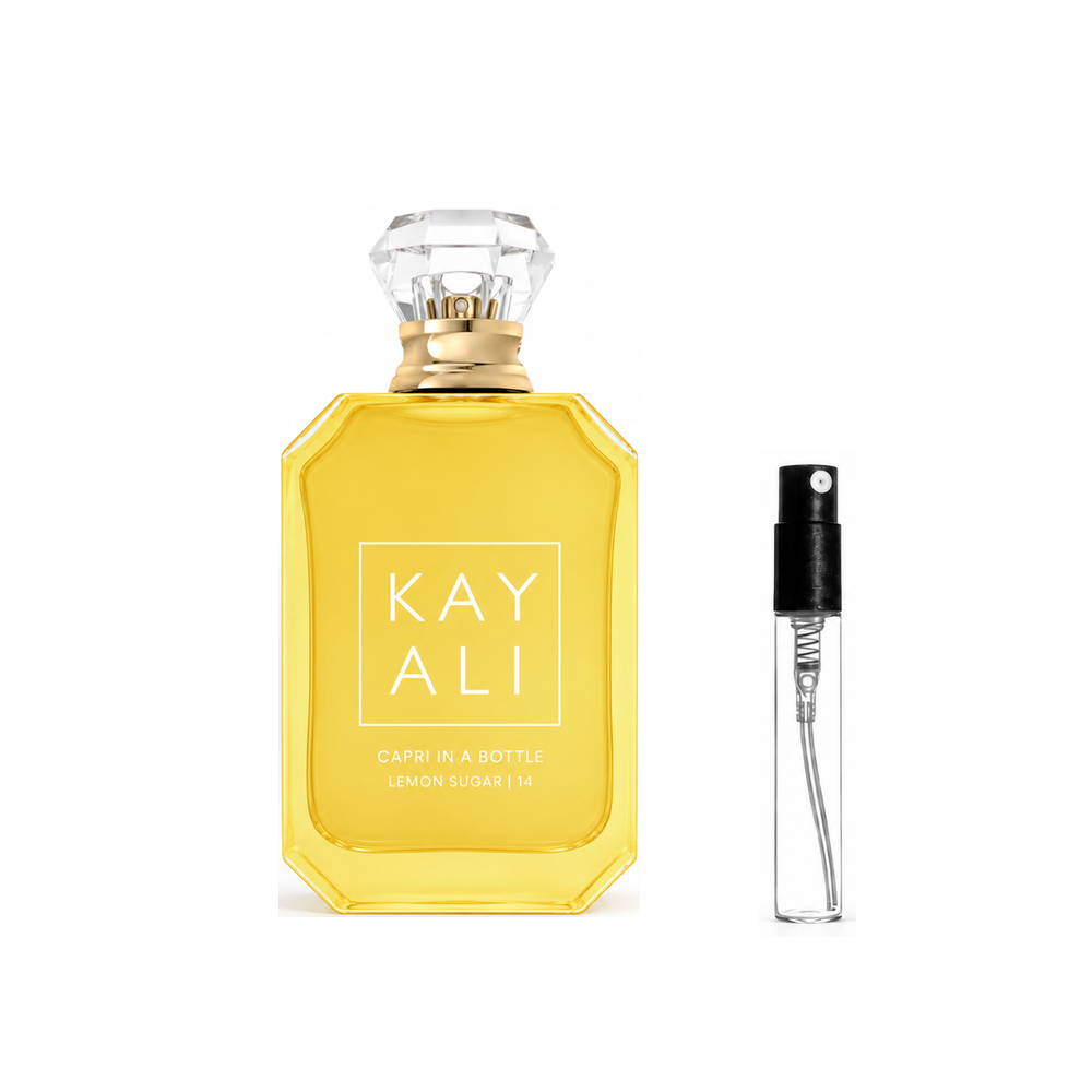 Kayali – Capri in a Bottle Lemon Sugar | 14 EDP – odlewka perfum – flakon i identyczny atomizer wzorcowy