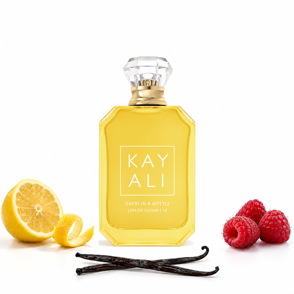 Kayali Capri in a Bottle Lemon Sugar | 14 – oryginalny flakon i potwierdzone nuty zapachowe