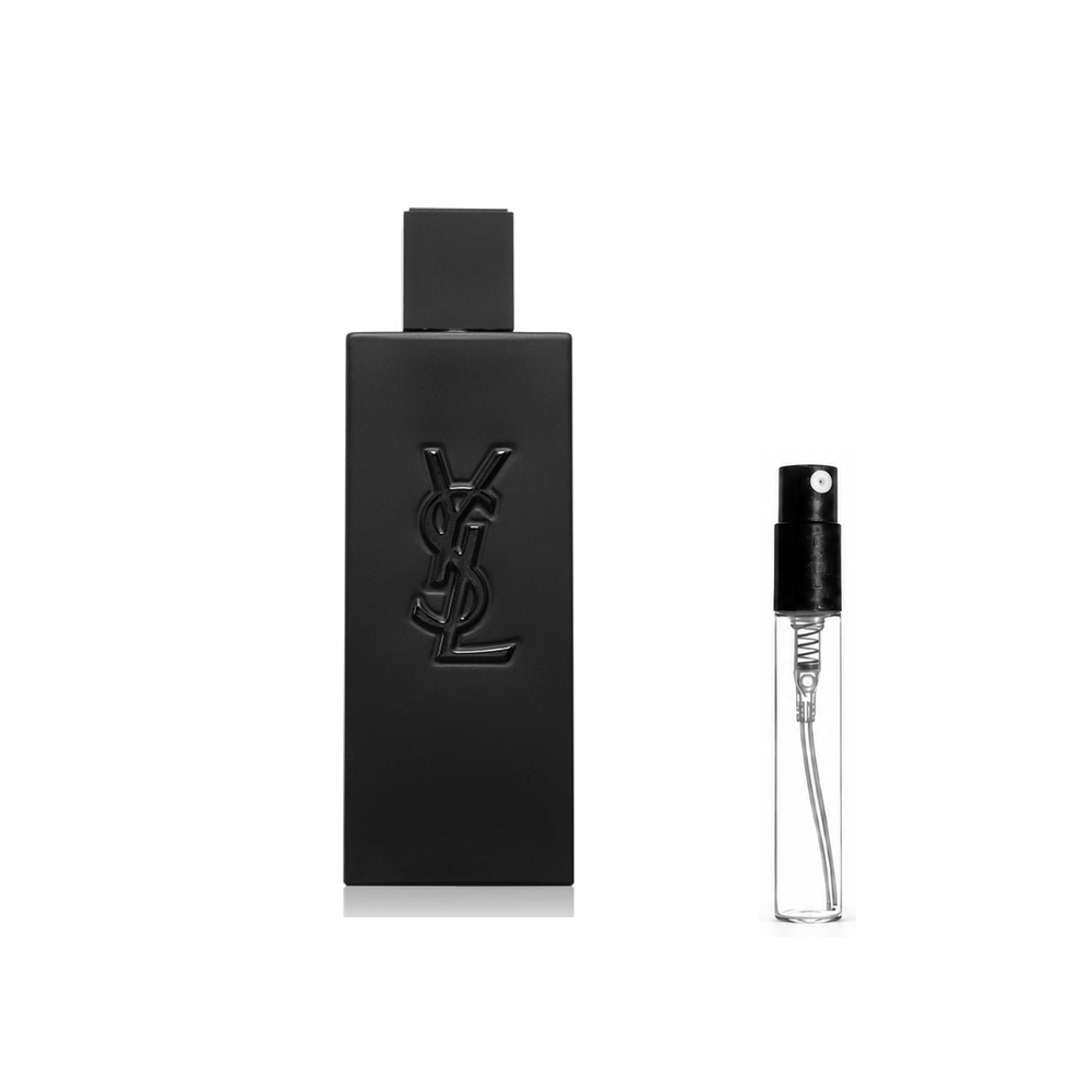 Yves Saint Laurent MYSLF Le Parfum – oryginalny flakon i identyczny atomizer wzorcowy