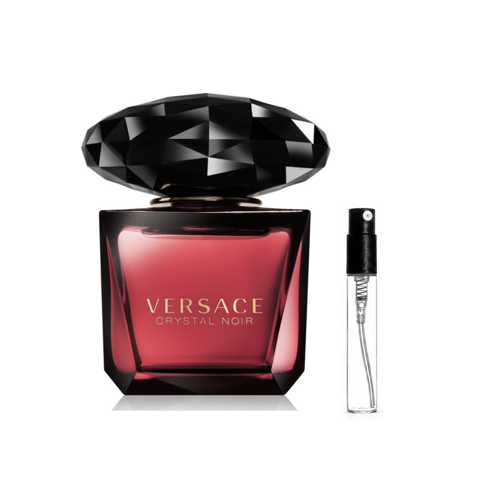 Versace – Crystal Noir EDT- odlewka perfum – flakon i identyczny atomizer wzorcowy