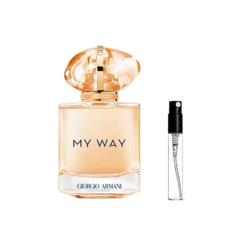 Armani - My Way Sunny Vanilla EDP- odlewka perfum – flakon i identyczny atomizer wzorcowy