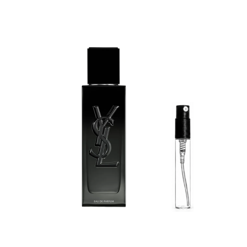 Yves Saint Laurent MYSLF Eau de Parfum – oryginalny flakon i identyczny atomizer wzorcowy