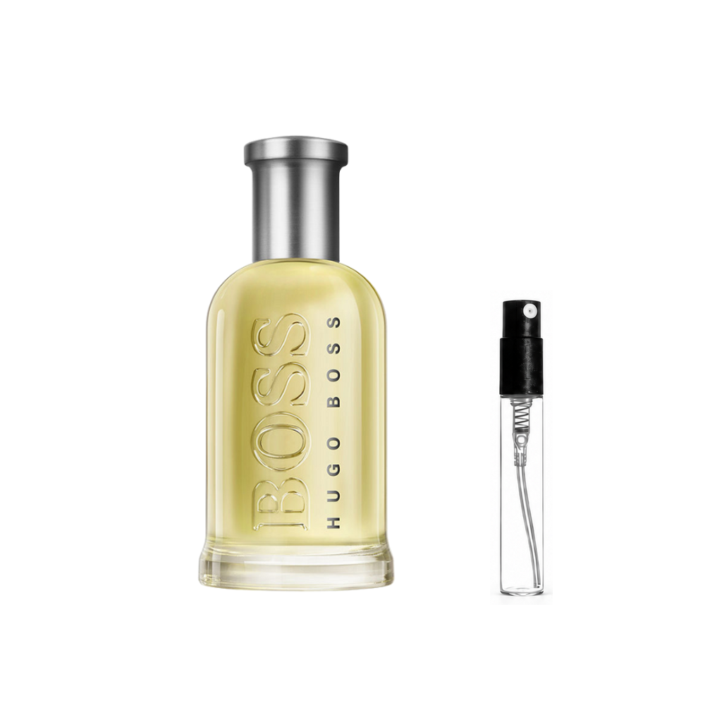 Hugo Boss – Boss Bottled EDT- odlewka perfum – flakon i identyczny atomizer wzorcowy