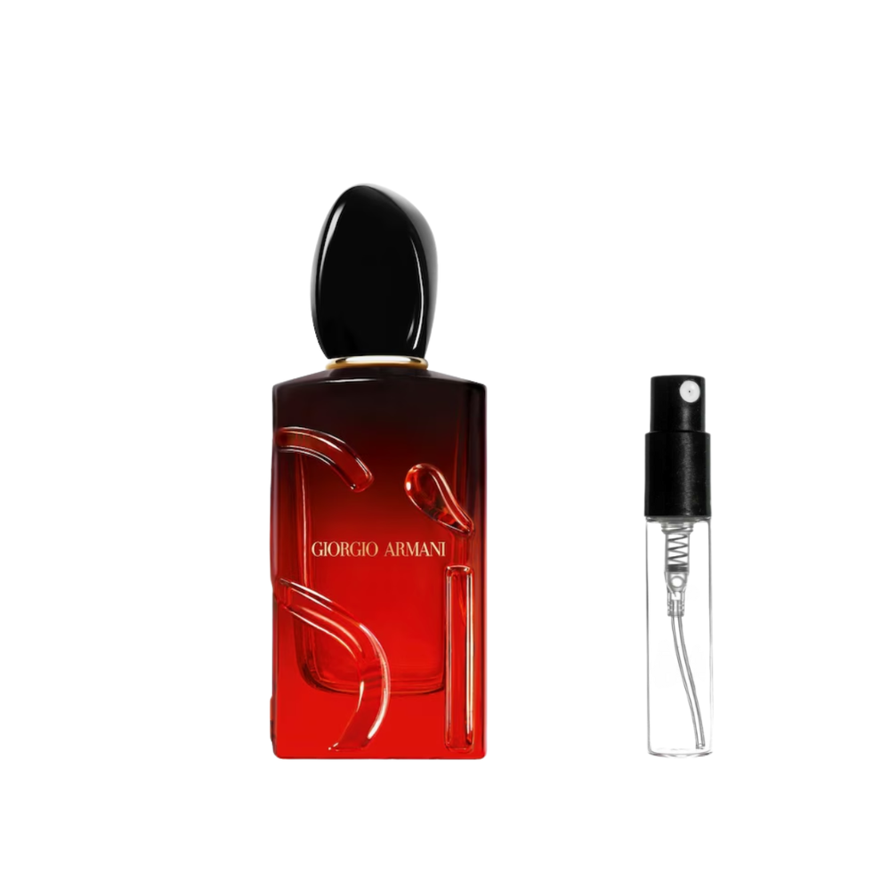 Armani Sì Passione Intense Eau de Parfum – odlewka perfum – oryginalny flakon i odlewka
