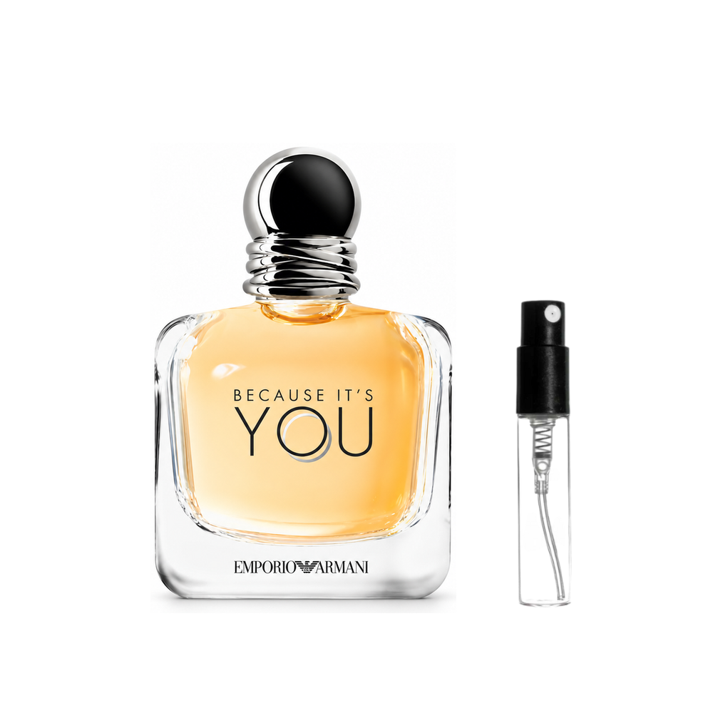 Emporio Armani Because It’s You Eau de Parfum – odlewka perfum – oryginalny flakon i odlewka