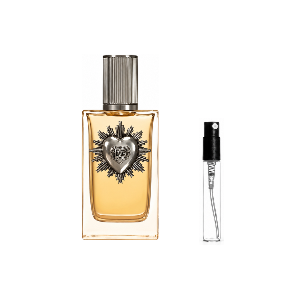 Dolce & Gabbana – Devotion For Men EDP – odlewka perfum – flakon i identyczny atomizer wzorcowy