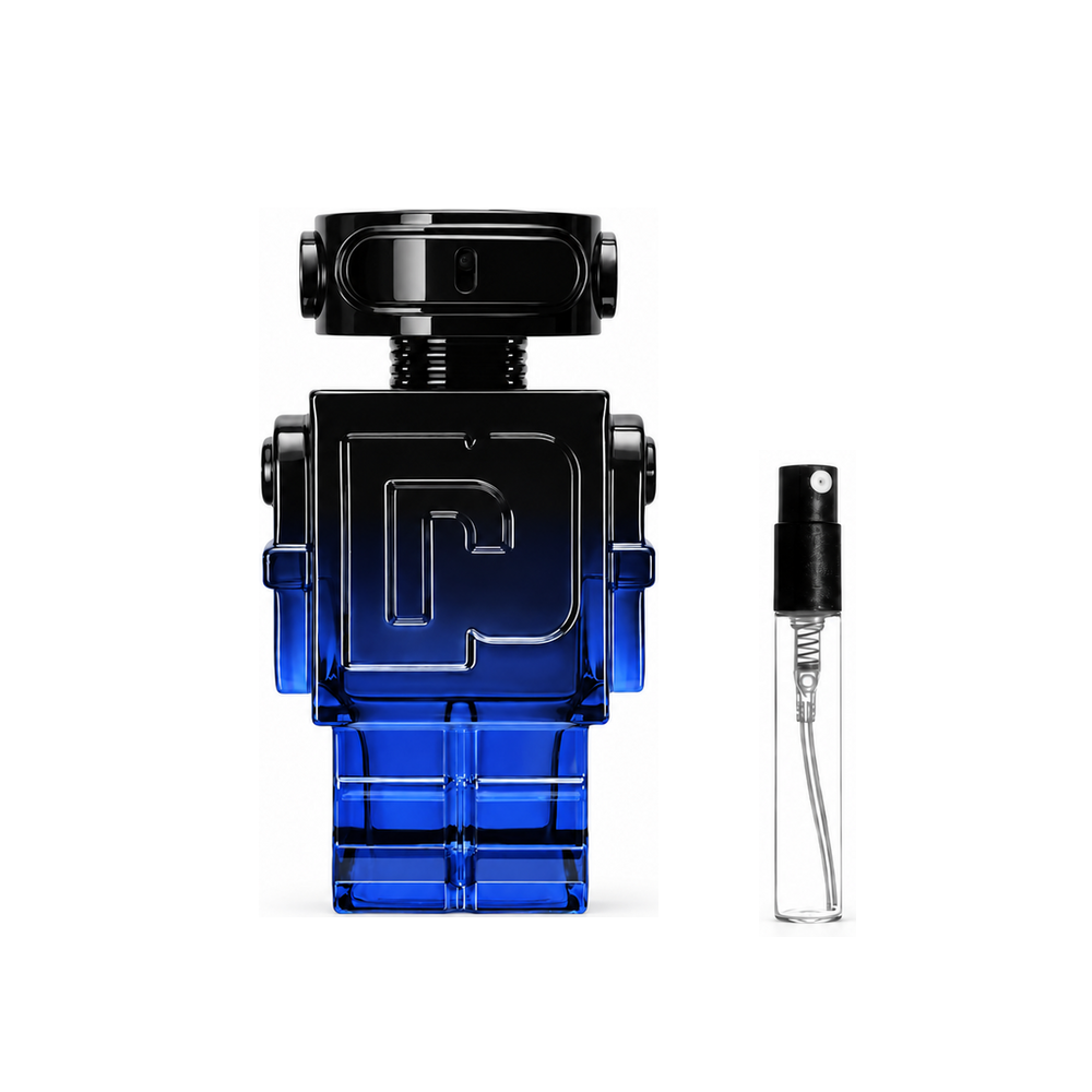 Rabanne – Phantom Intense EDP Intense – odlewka perfum – flakon i identyczny atomizer wzorcowy