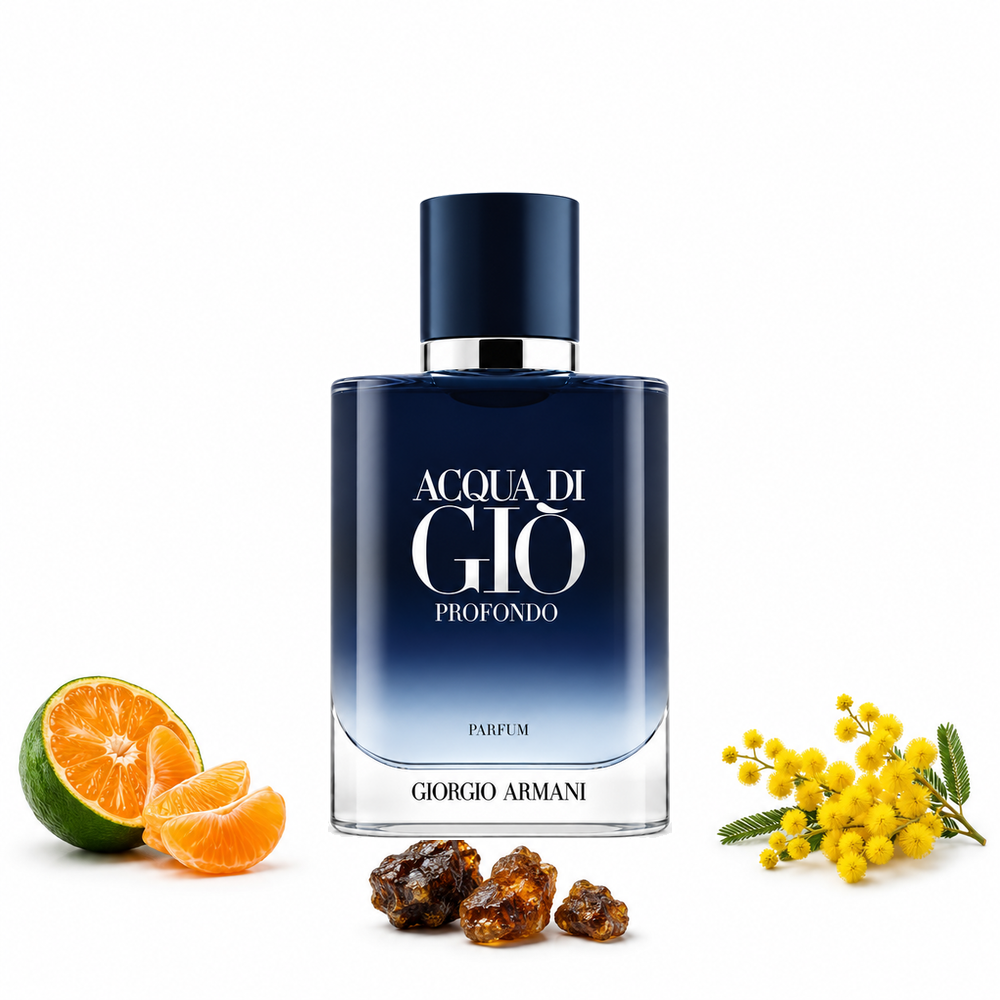 Armani Acqua di Giò Profondo Parfum – oryginalny flakon i potwierdzone nuty zapachowe