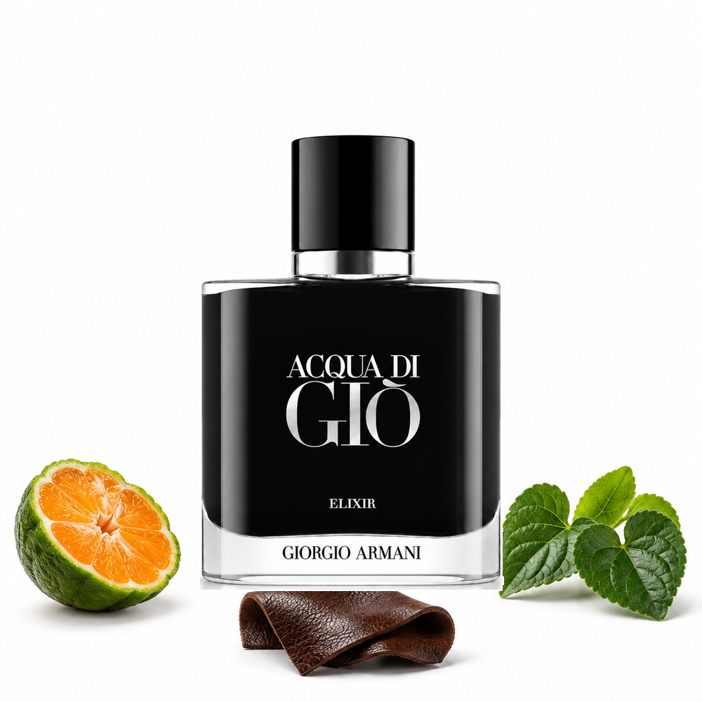 Armani Acqua di Giò Elixir – oryginalny flakon i potwierdzone nuty zapachowe