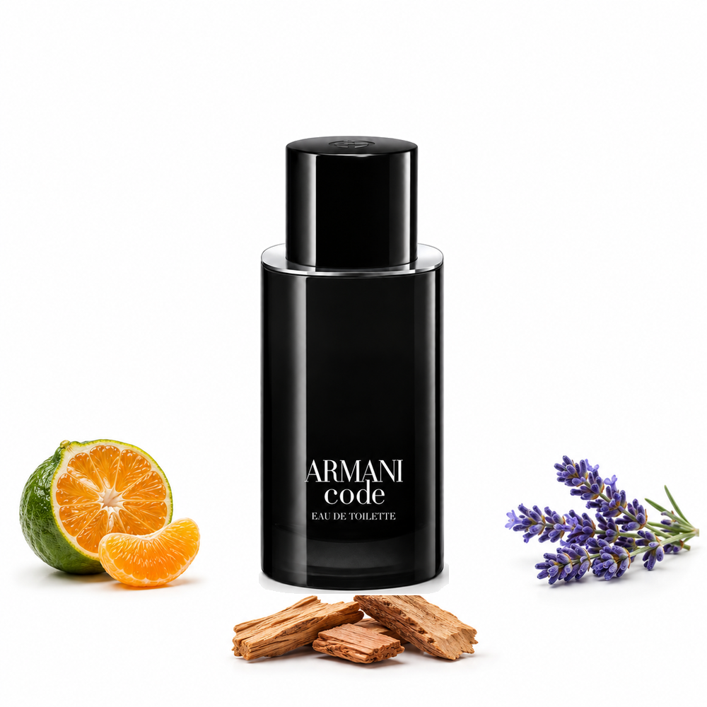 Armani Code Eau de Toilette – oryginalny flakon i potwierdzone nuty zapachowe