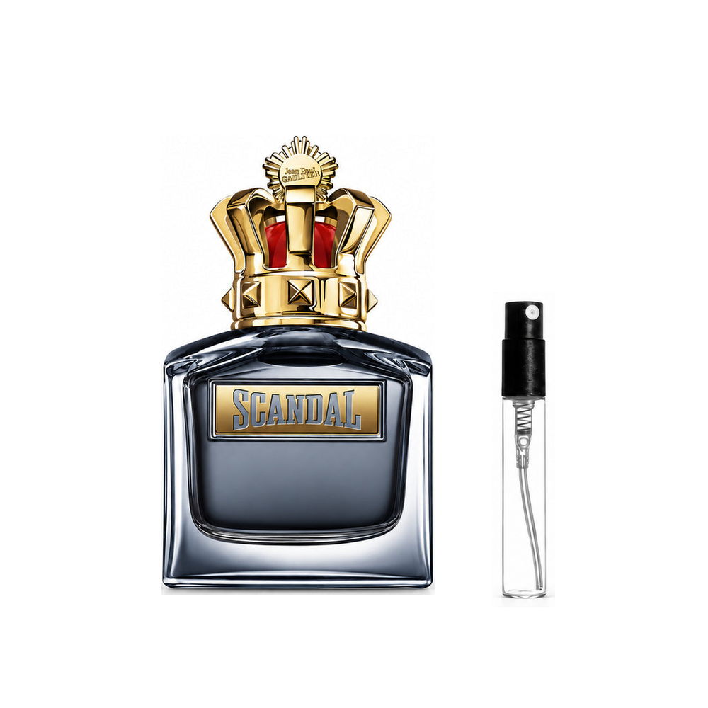 Jean Paul Gaultier Scandal Pour Homme Eau de Toilette – odlewka perfum – flakon i identyczny atomizer wzorcowy