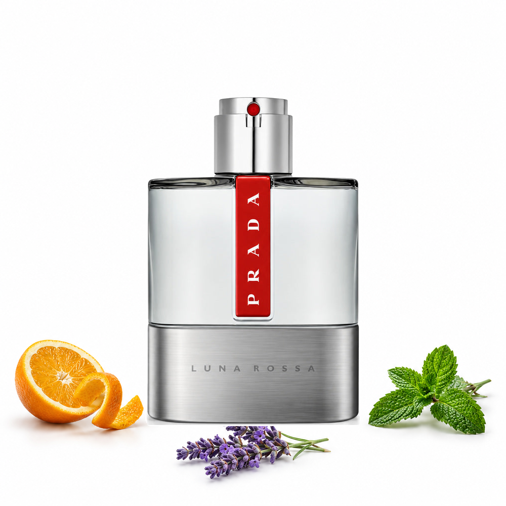Prada Luna Rossa Eau de Toilette – oryginalny flakon i potwierdzone nuty zapachowe