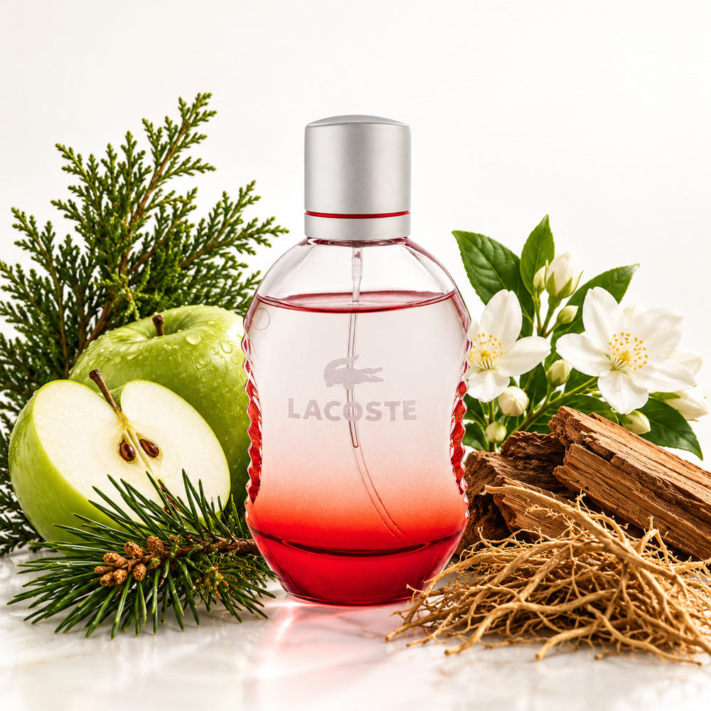 Lacoste Red Eau de Toilette – odlewka perfum – nuty zapachowe