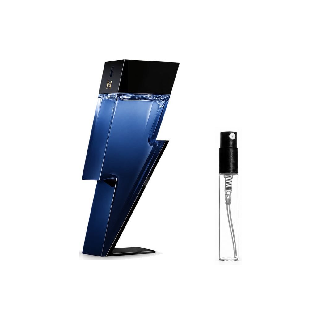 Carolina Herrera Bad Boy Cobalt Eau de Parfum – odlewka perfum – flakon i identyczny atomizer wzorcowy