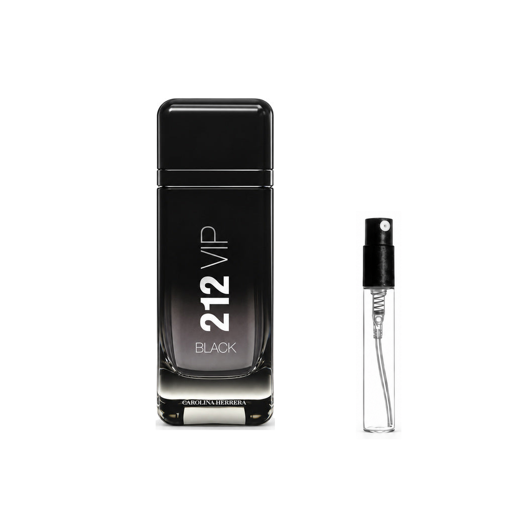 Carolina Herrera 212 VIP Black Eau de Parfum – odlewka perfum – flakon i identyczny atomizer wzorcowy