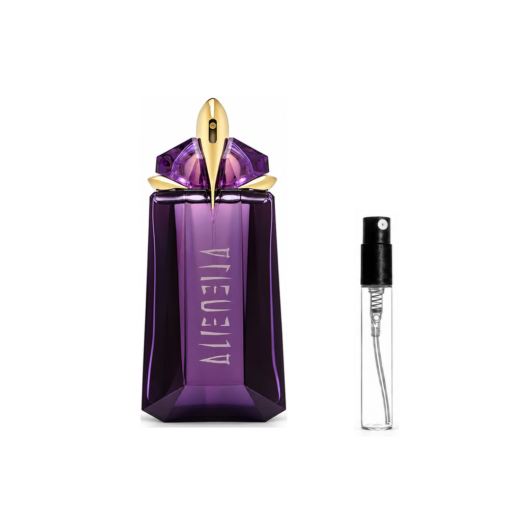 Thierry Mugler Alien Eau de Parfum – odlewka perfum – flakon i identyczny atomizer wzorcowy