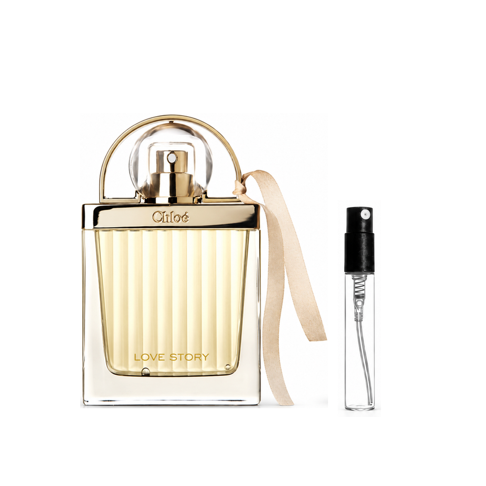 Chloe Love Story Eau de Parfum – odlewka perfum – flakon i identyczny atomizer wzorcowy