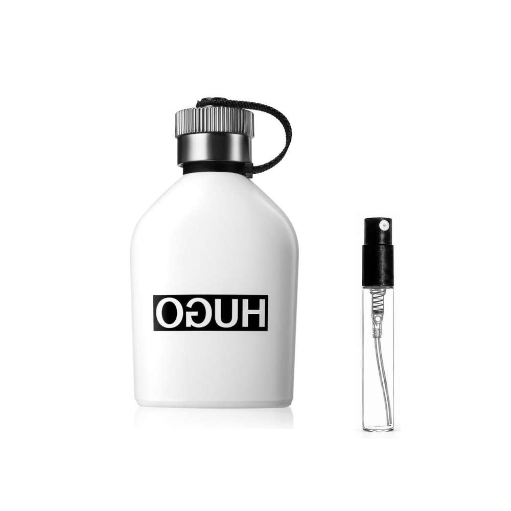 Hugo Boss Hugo Reversed Eau de Toilette – autentyczny flakon i identyczny atomizer wzorcowy