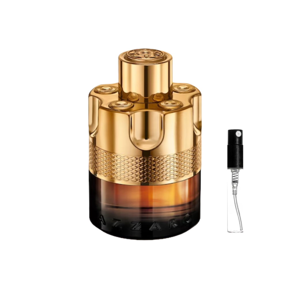 Azzaro Forever Wanted Absolu – odlewka perfum męskich z nutami kadzidła, mleka, whiskey, madagaskarskiej wanilii, skóry, bursztynu i nut drzewnych.