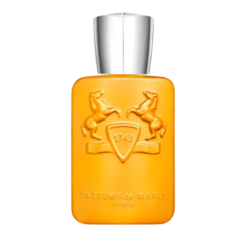 Flakon perfum Parfums de Marly Perseus z nutami bergamotki, grejpfruta, geranium, pąków czarnej porzeczki, wetywerii, drewna ambrowego i szarej ambry – świeży zapach męski.