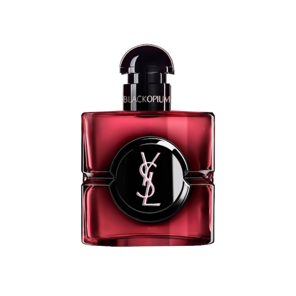 Flakon perfum Yves Saint Laurent Black Opium Pink Glaze z nutami truskawki, jaśminu, kwiatu pomarańczy, wanilii, kawy, bursztynu i paczuli.