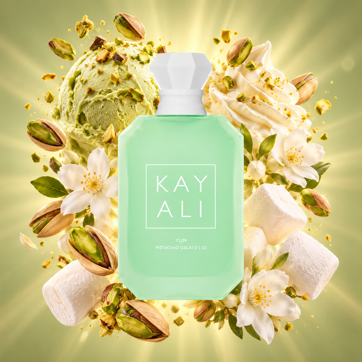 Kayali – Yum Pistachio Gelato | 33 EDP Intense – odlewka perfum – nuty zapachowe