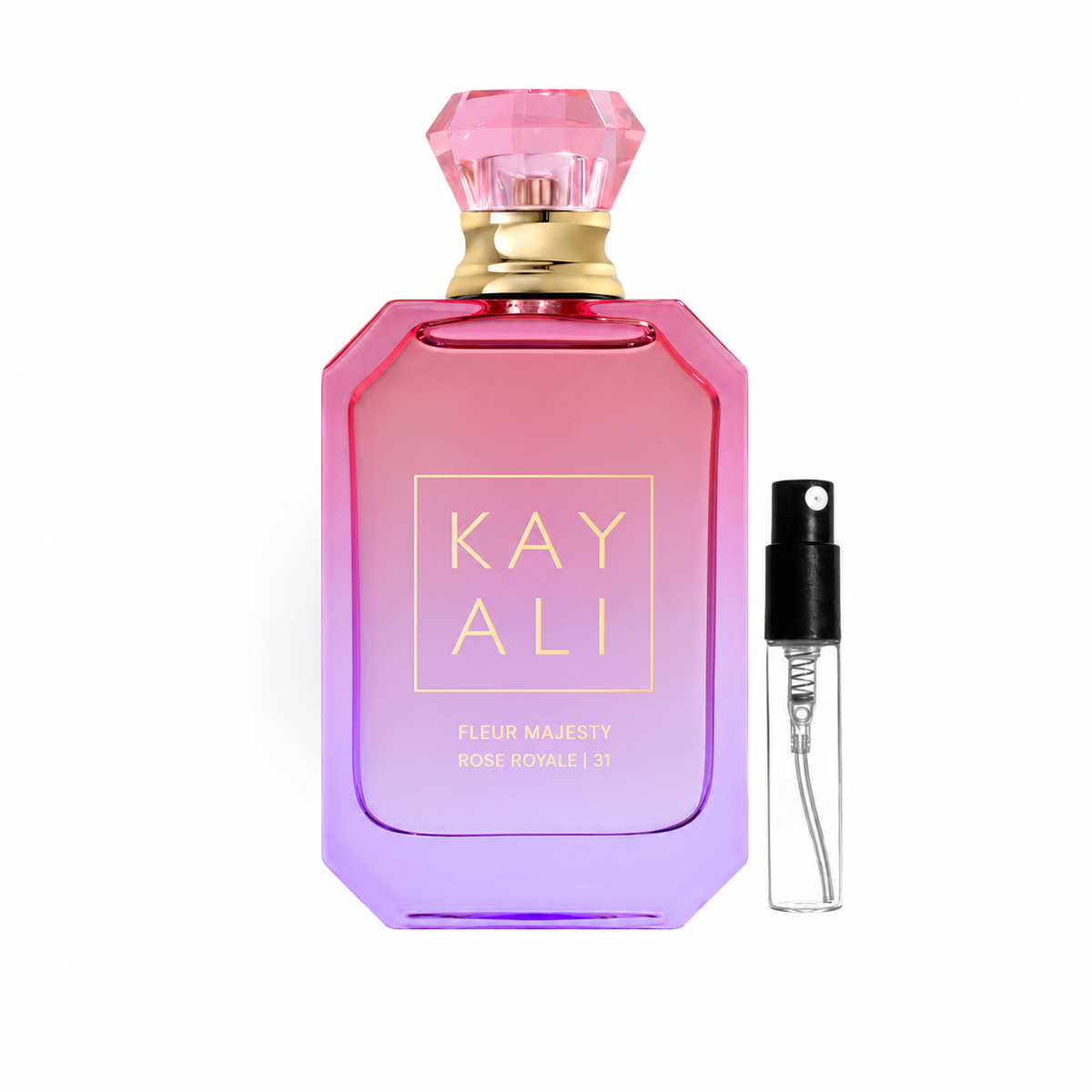Kayali – Fleur Majesty Rose Royale | 31 EDP – odlewka perfum – oryginalny flakon i odlewka z atomizerem