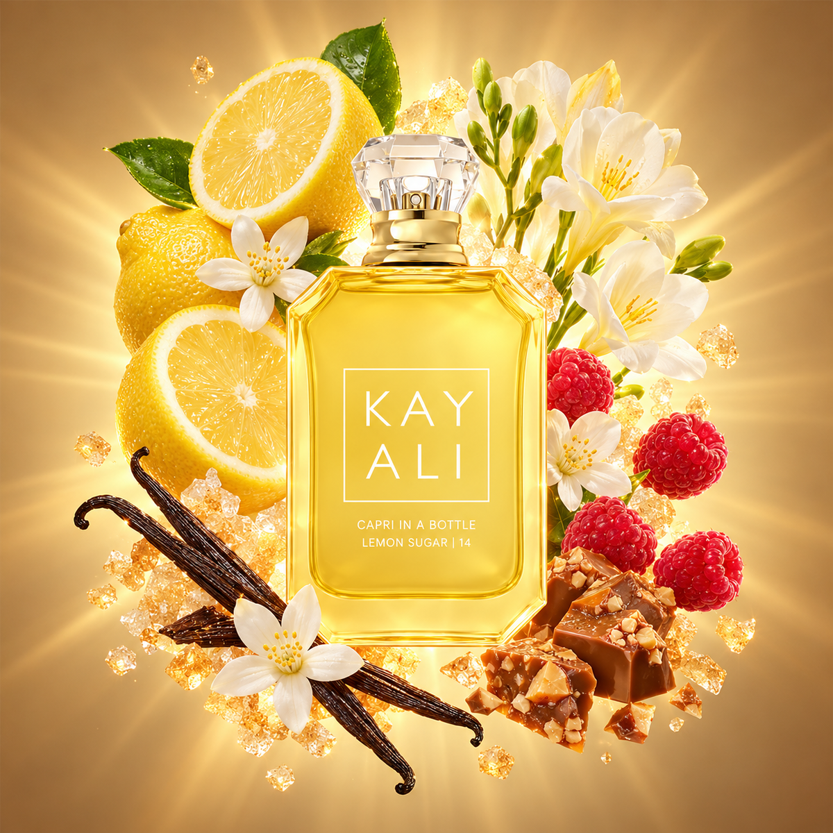 Kayali Capri in a Bottle Lemon Sugar | 14 – flakon i nuty zapachowe