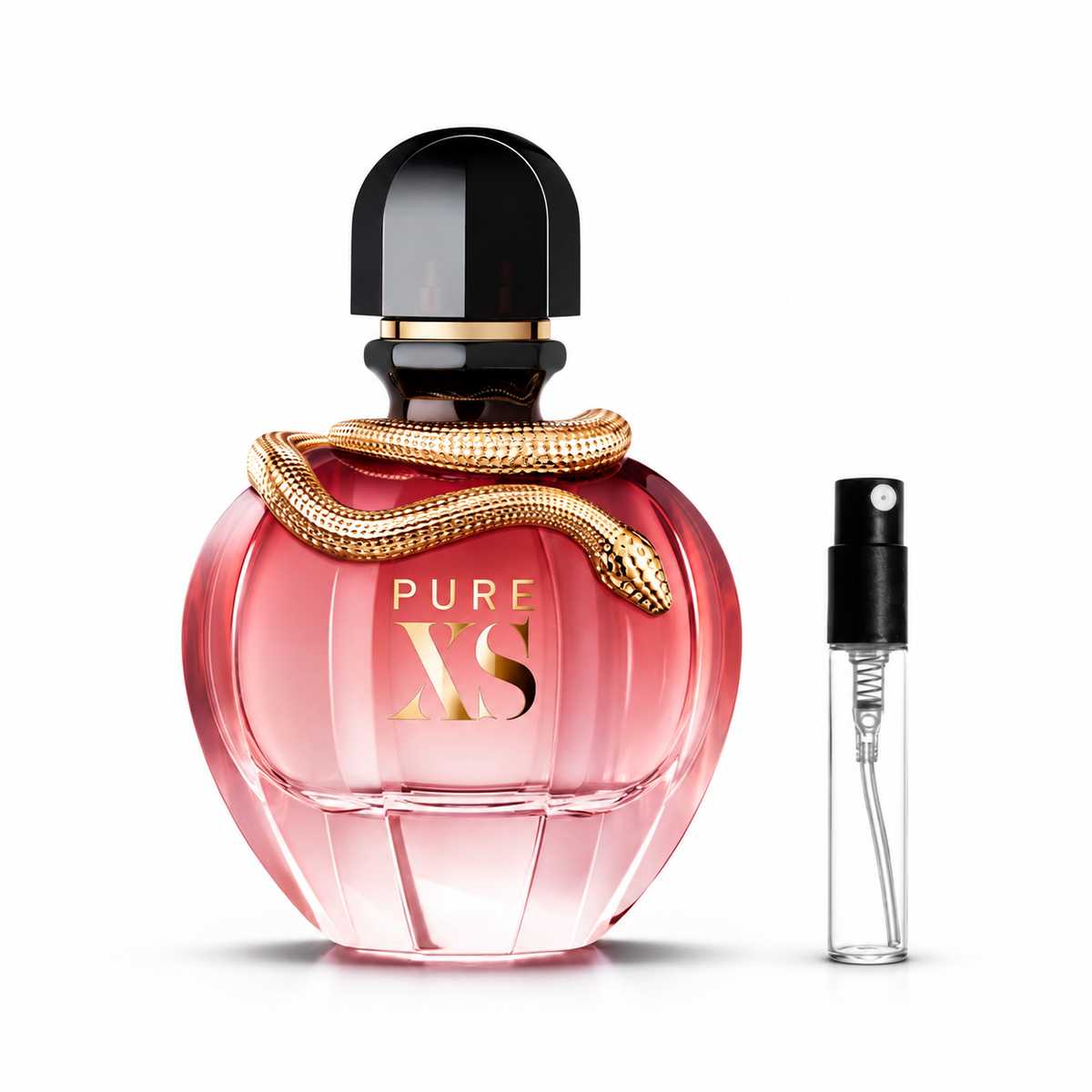 Rabanne Pure XS for Her – oryginalny flakon z atomizerem próbki
