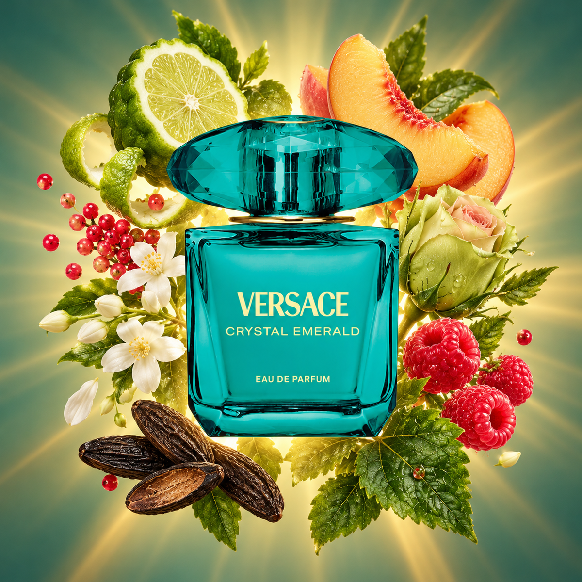Versace – Crystal Emerald EDP – odlewka perfum – nuty zapachowe