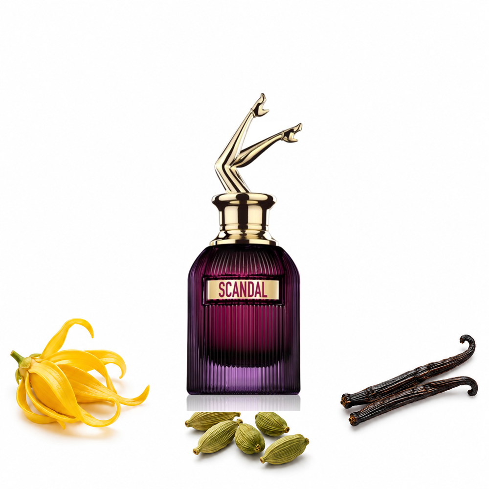 Jean Paul Gaultier-Scandal Intense EDP- odlewka perfum – oryginalny flakon i potwierdzone nuty zapachowe