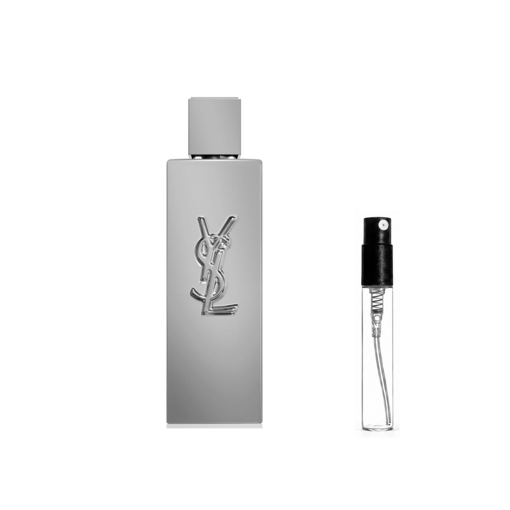 Yves Saint Laurent MYSLF L'Absolu Eau de Parfum – oryginalny flakon i identyczny atomizer wzorcowy
