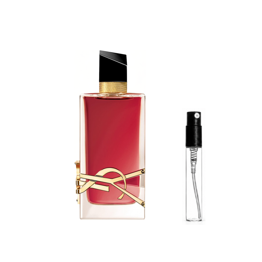 Yves Saint Laurent – Libre Berry Crush EDP- odlewka perfum – flakon i identyczny atomizer wzorcowy