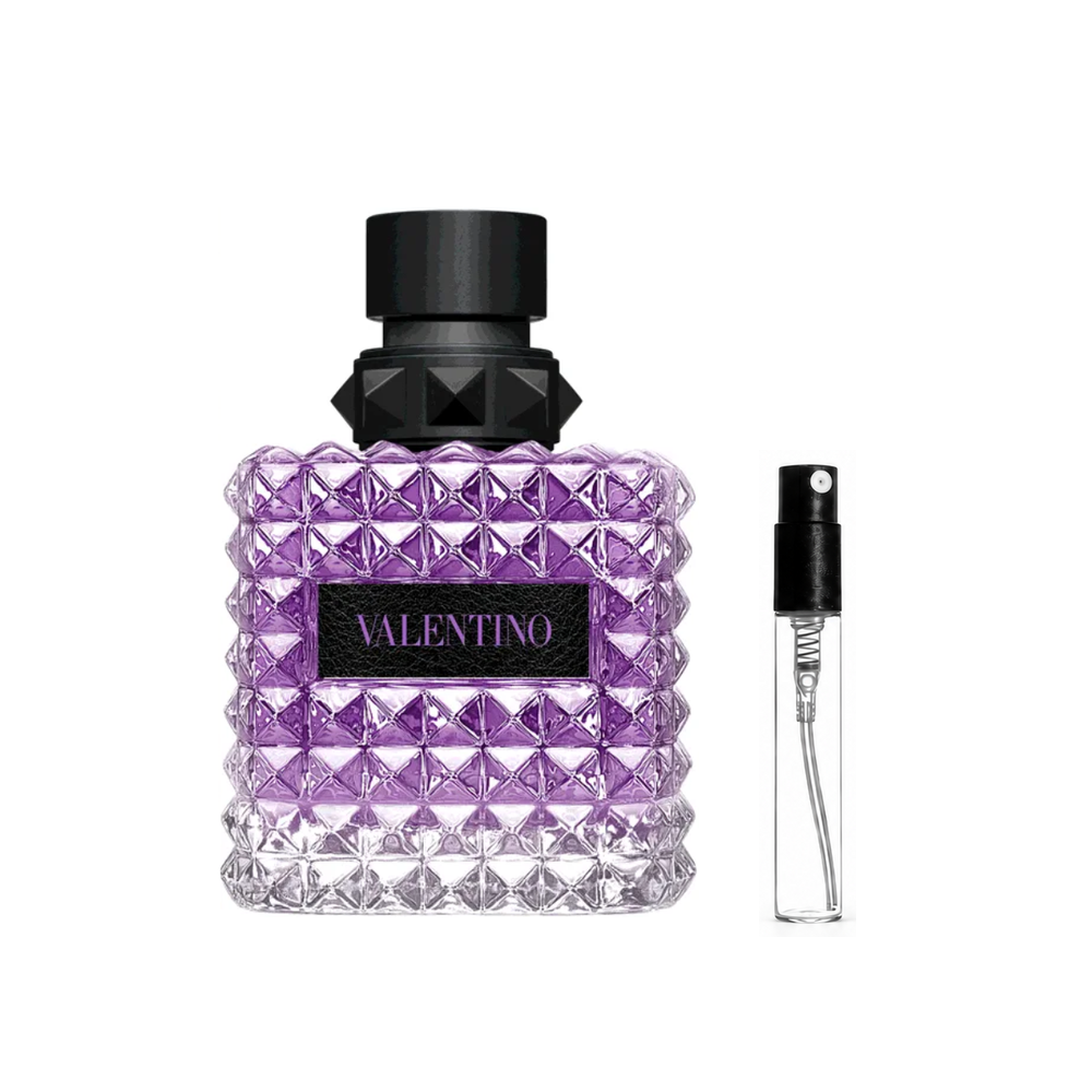 Valentino - Donna Born in Roma Purple Melancholia EDP- odlewka perfum – flakon i identyczny atomizer wzorcowy