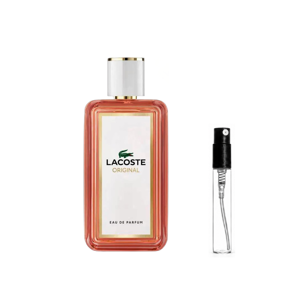 Lacoste – Original Pour Femme EDP- odlewka perfum – flakon i identyczny atomizer wzorcowy