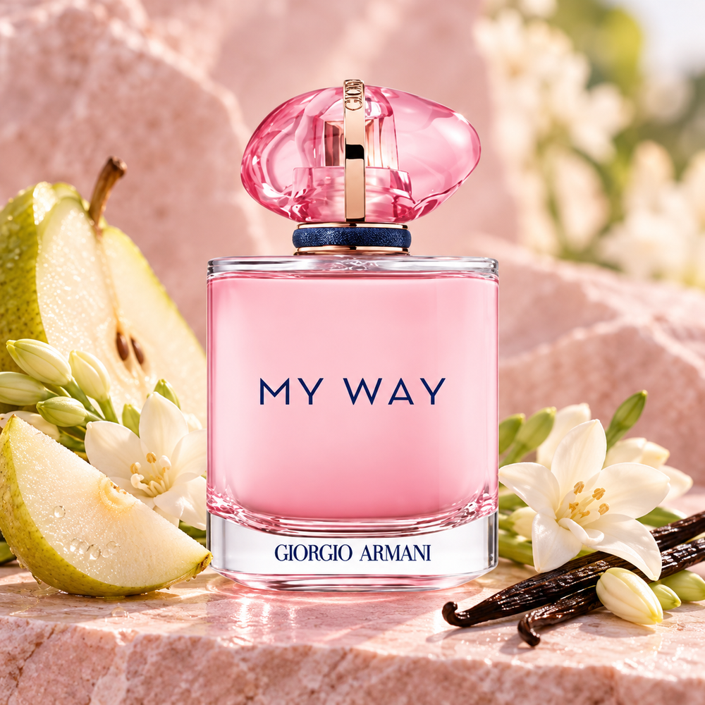 Armani My Way Nectar Eau de Parfum – odlewka perfum – flakon z nutami zapachowymi