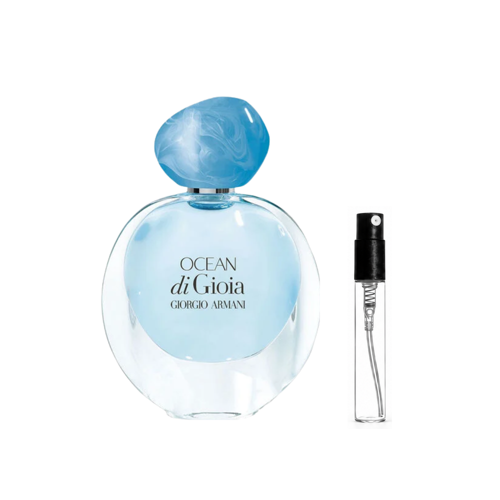 Armani Ocean di Gioia Eau de Parfum – odlewka perfum – flakon i identyczny atomizer wzorcowy