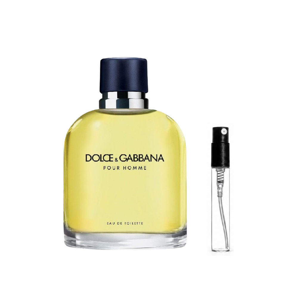 D&G Pour Homme EDT – flakon i identyczny atomizer wzorcowy