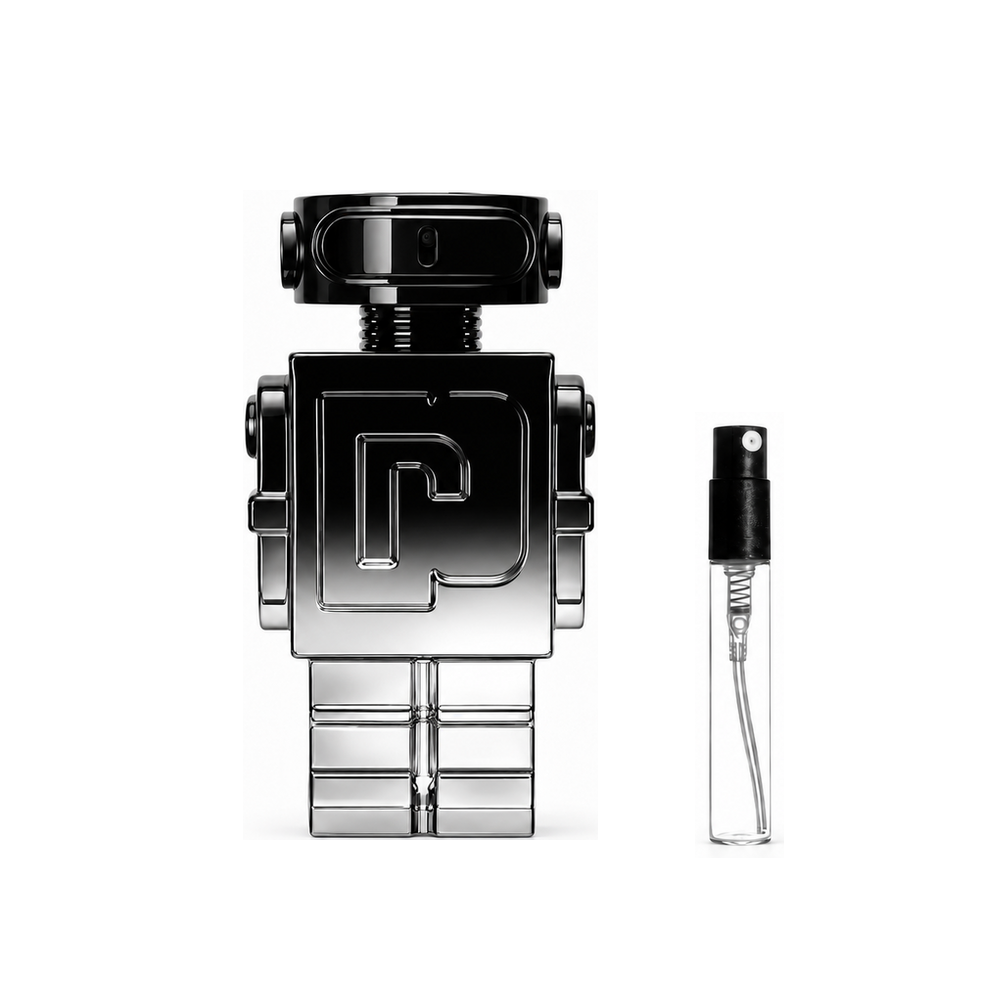 Rabanne – Phantom Elixir Parfum Intense – odlewka perfum – flakon i identyczny atomizer wzorcowy