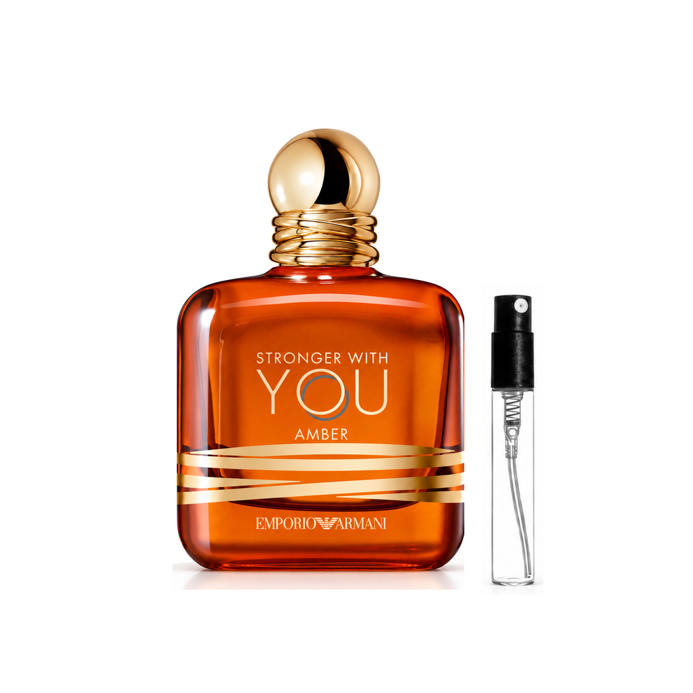 Armani Stronger With You Amber Eau de Parfum – odlewka perfum – flakon i atomizer odlewki