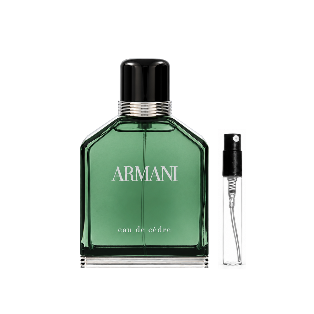 Armani Eau de Cèdre Eau de Toilette – odlewka perfum – flakon i atomizer odlewki