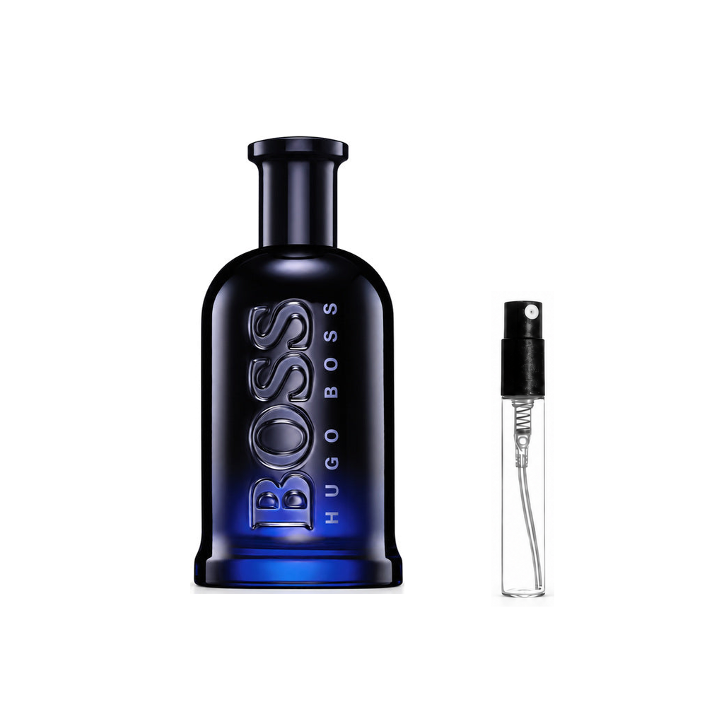 Hugo Boss BOSS Bottled Night Eau de Toilette – odlewka perfum – flakon i identyczny atomizer wzorcowy