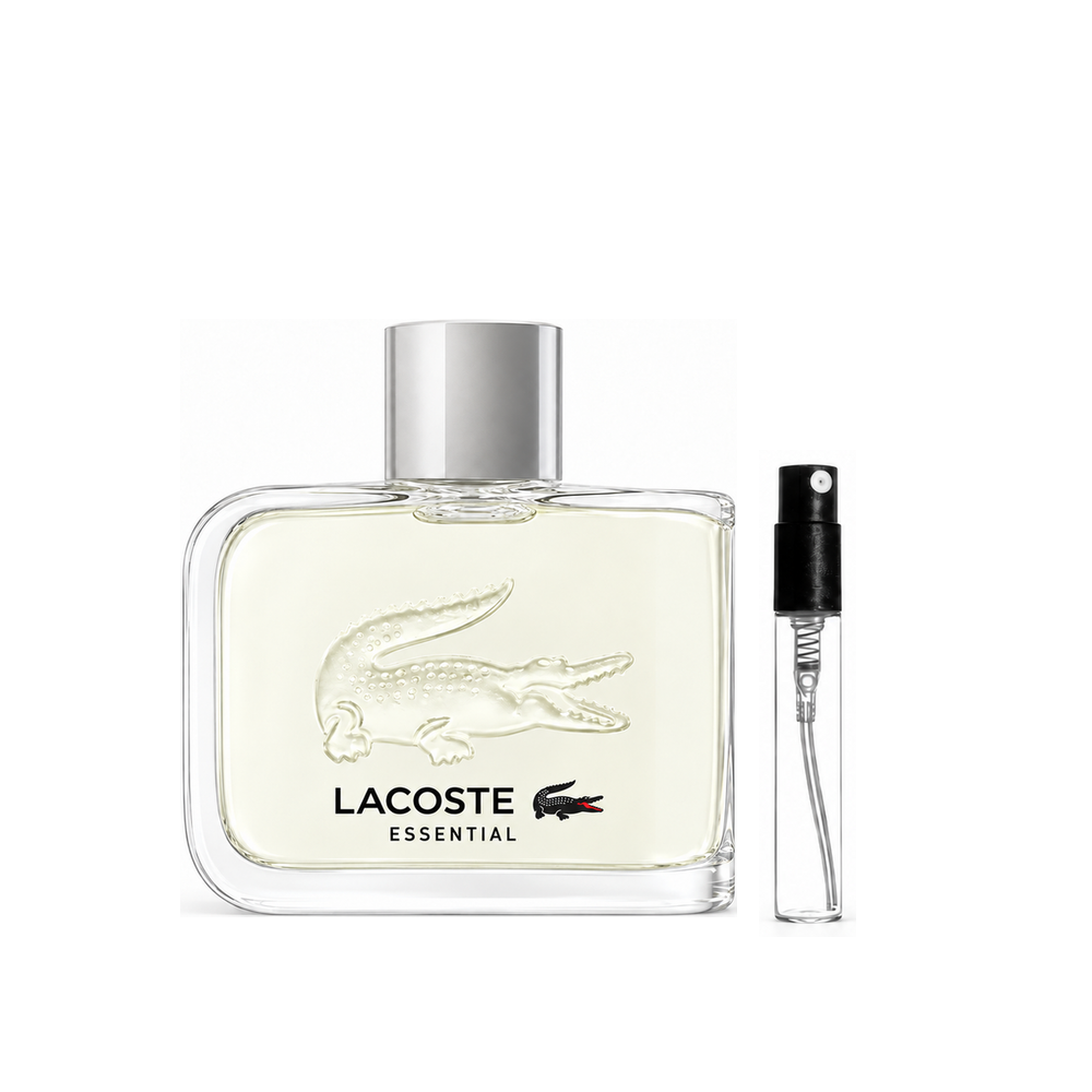 Lacoste – Essential Eau de Toilette – odlewka perfum – flakon i identyczny atomizer wzorcowy