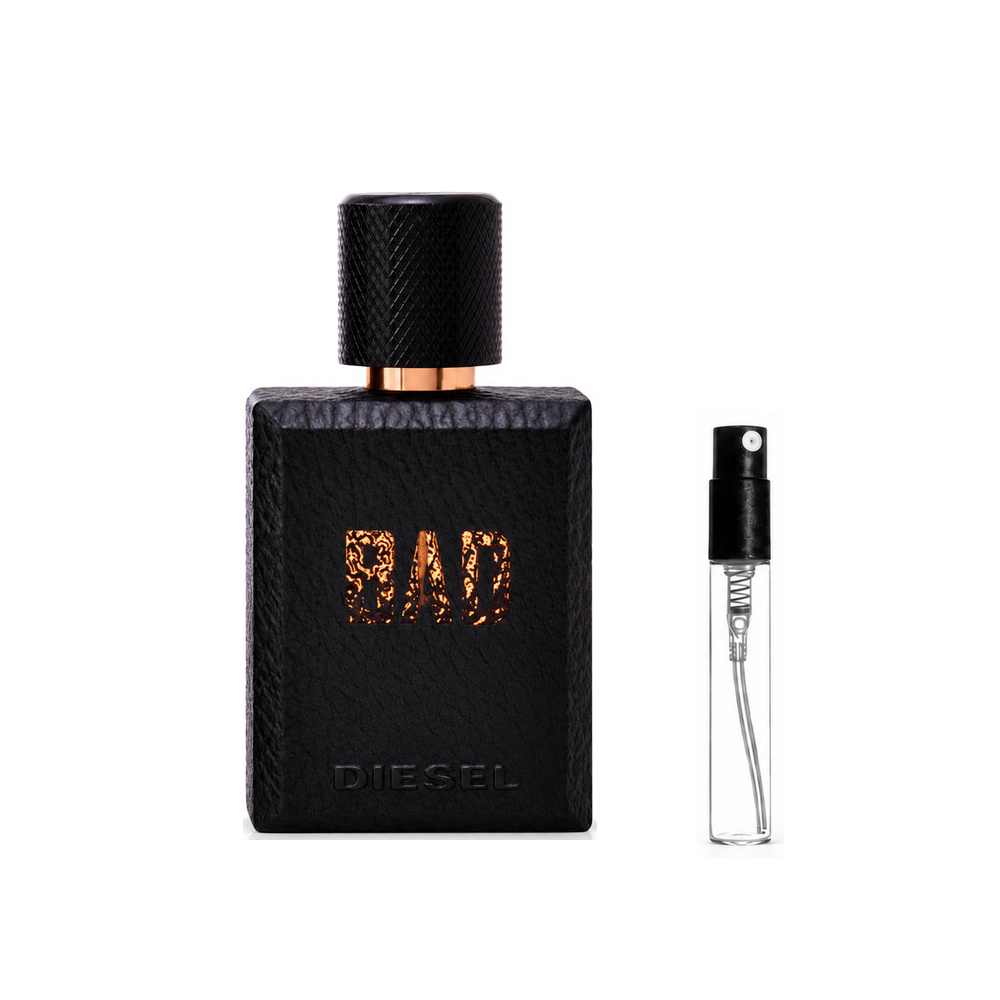Diesel Bad Eau de Toilette – odlewka perfum – flakon i identyczny atomizer wzorcowy