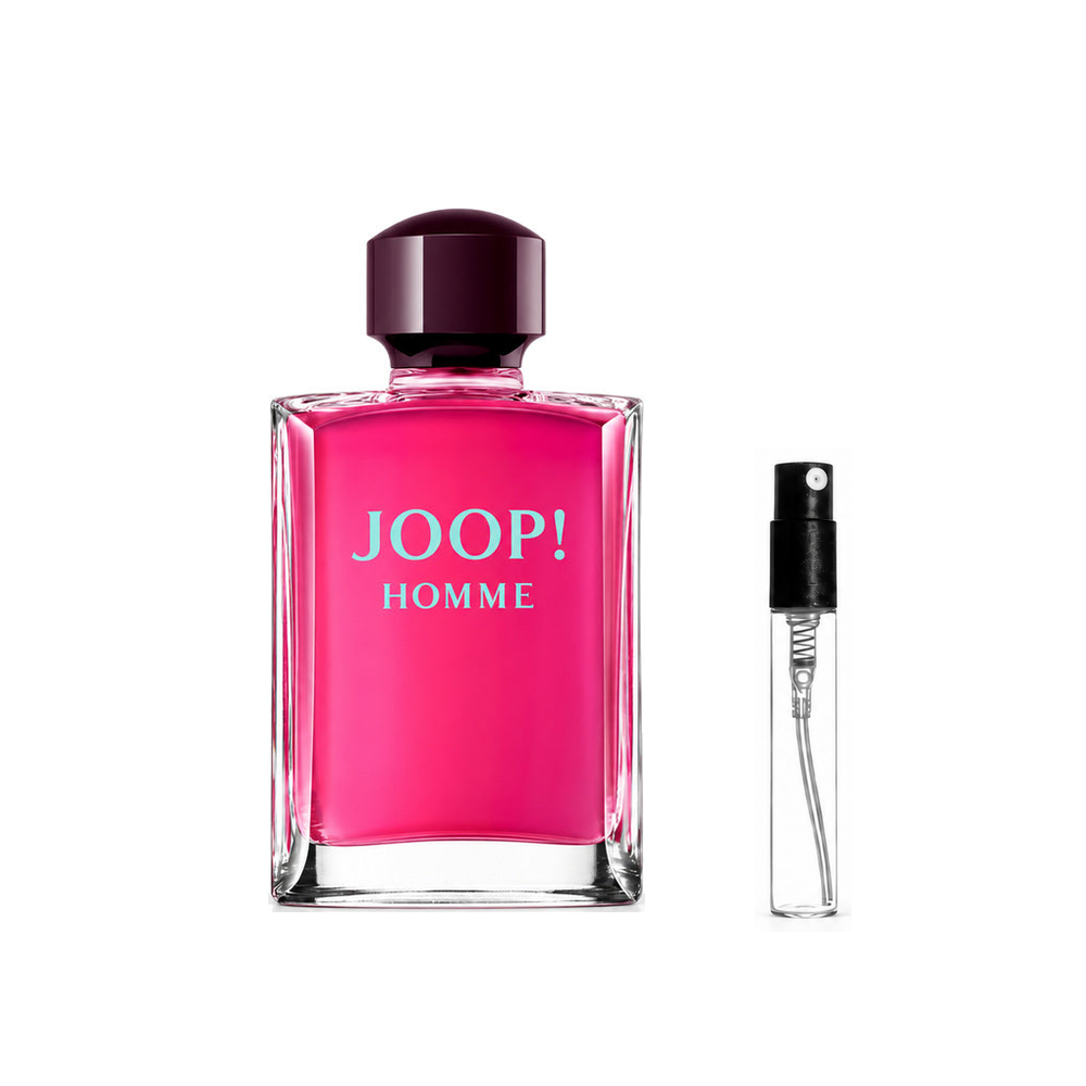 Joop! Homme Eau de Toilette – odlewka perfum – flakon i identyczny atomizer wzorcowy