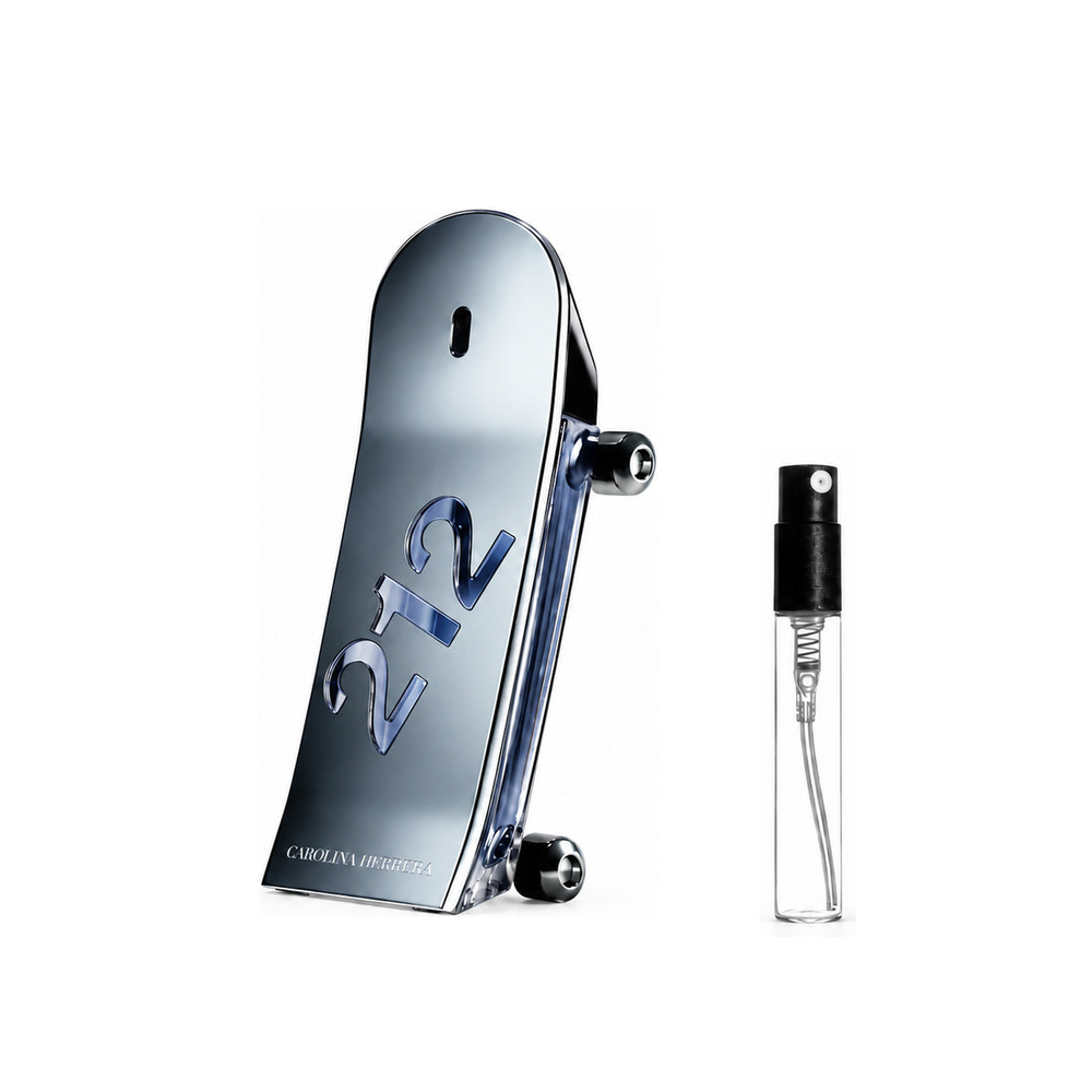 Carolina Herrera 212 Heroes Eau de Toilette – odlewka perfum – flakon i identyczny atomizer wzorcowy