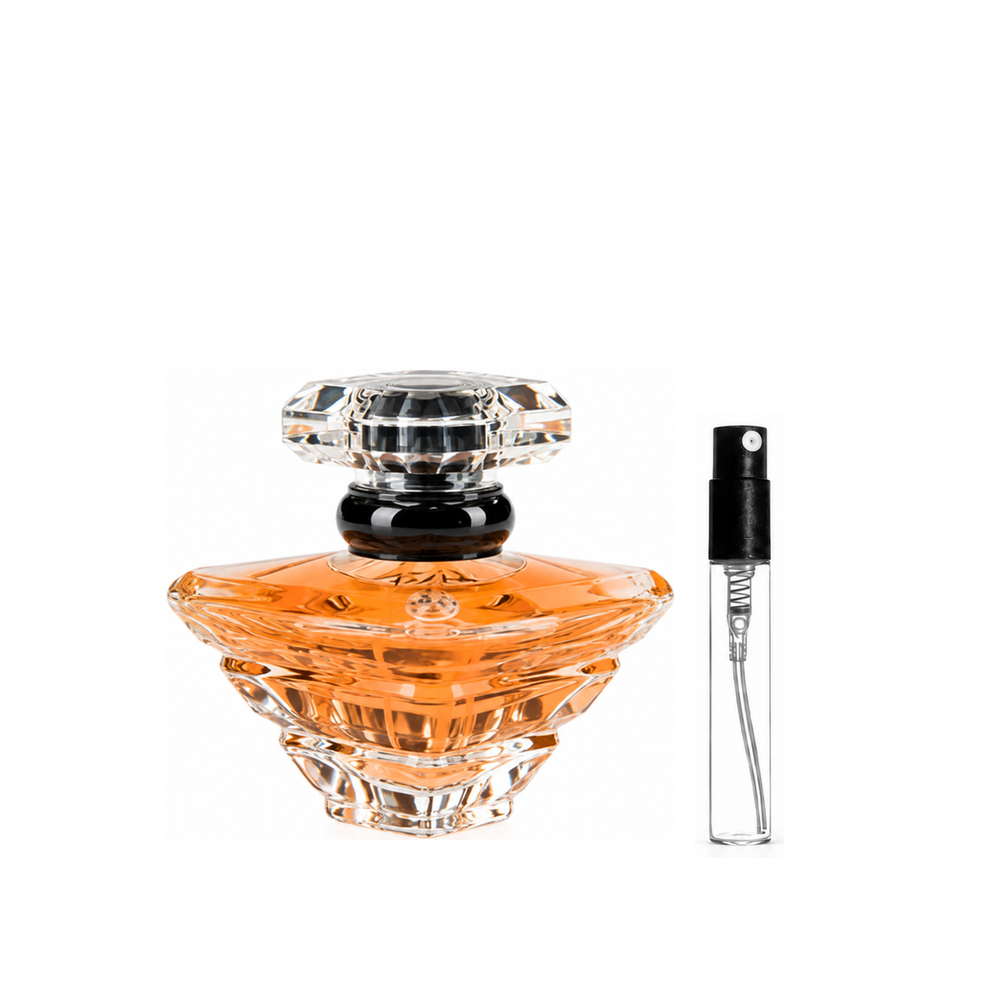 Lancôme Trésor Eau de Parfum – odlewka perfum – flakon i identyczny atomizer wzorcowy