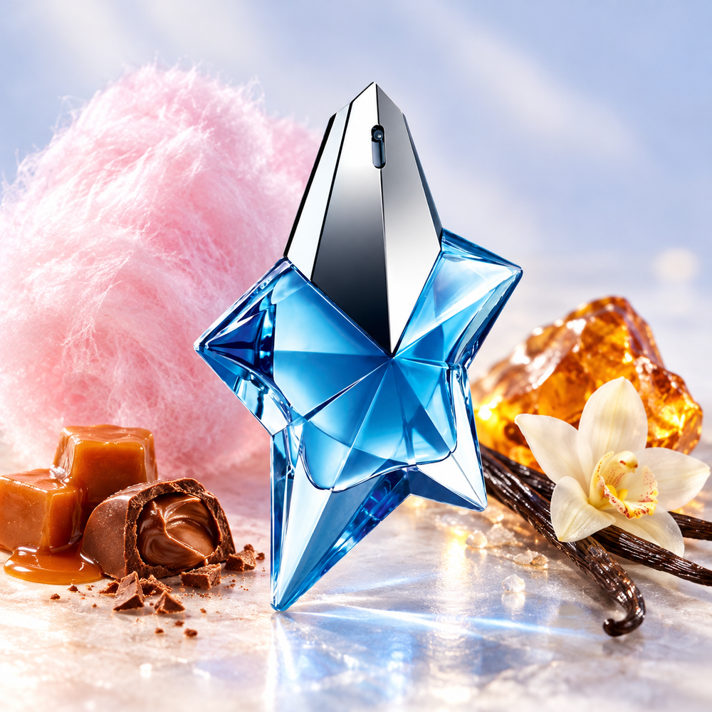 Thierry Mugler Angel Eau de Parfum – odlewka perfum – flakon i nuty zapachowe