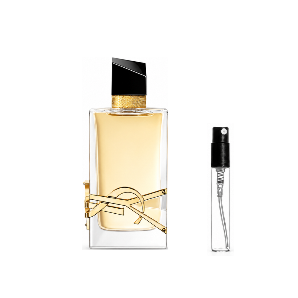 Yves Saint Laurent Libre Eau de Parfum – odlewka perfum – flakon i identyczny atomizer wzorcowy